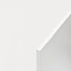 Mueble aparador de diseño moderno minimalista DORIC 150 blanco y crema 4