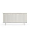 Mueble aparador de diseño moderno minimalista SIERRA 159 blanco