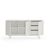 Mueble aparador de diseño moderno minimalista SIERRA 159 blanco 2