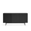 Mueble aparador de diseño moderno minimalista SIERRA 159 negro