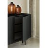 Mueble aparador de diseño moderno minimalista SIERRA 159 negro 2