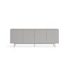 Mueble aparador de diseño moderno minimalista SIERRA 211 gris claro