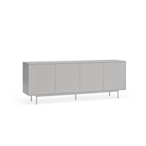 Mueble aparador de diseño moderno minimalista SIERRA 211 gris claro 5