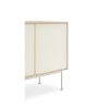 Mueble aparador de diseño moderno minimalista YOKO 180 acabado roble y crema 4