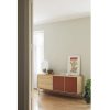 Mueble aparador de diseño moderno minimalista YOKO 180 acabado roble y teja 4