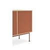 Mueble aparador de diseño moderno minimalista YOKO 180 acabado roble y teja 7