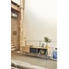 Mueble de televisión de diseño moderno minimalista YOKO 180 acabado roble y gris antracita 2