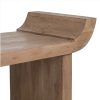 banco diseño rústico oriental madera acacia acabado natural