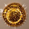 Aplique lámpara de pared de diseño Art Decó ARABIA Ø56 latón dorado 7