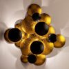 Aplique lámpara de pared de diseño Art Decó GRAN VICTORIA 90 latón dorado y negro 6