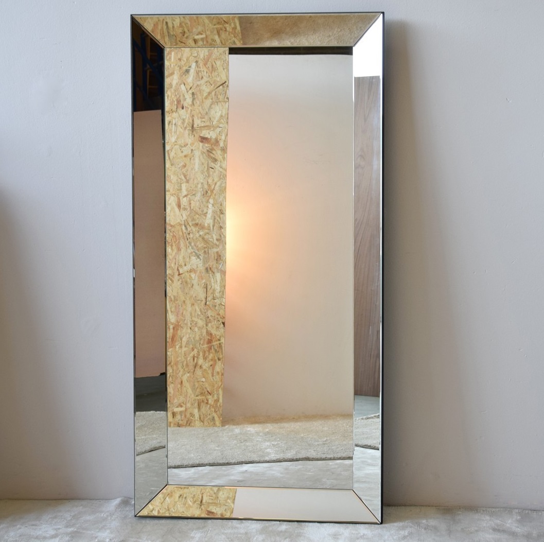 34GF20205 Espejo de pie rectangular de diseño clásico 180 con marco de  espejos