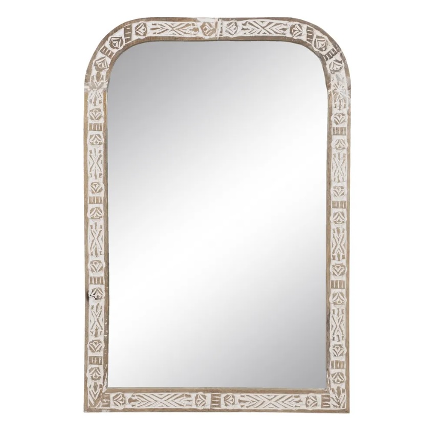Espejo Marco Madera Decorativo Rustico