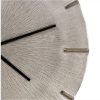 607909 Reloj de pared diseño vintage 59 aluminio color gris acabado envejecido