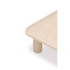 Juego 2 mesas de centro nido de diseño moderno minimalista NEST 79_49 acabado natural claro 4