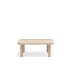 Juego 2 mesas de centro nido de diseño moderno minimalista NEST 79_49 acabado natural claro 5