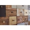 Aparador diseño rústico vintage multicajones madera reciclada diferentes texturas y colores
