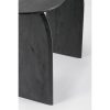 MONTERREY Consola diseño moderno madera de mango negro formas irregulares