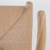 Sillón de diseño inspiración Wishbone DINASTIA madera de teca natural y tejido sintético 5