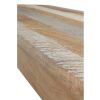 10703 Banco diseño rústico moderno madera de mango natural y gris envejecido