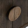 608871 Aparador diseño rústico moderno madera mango marrón y natural