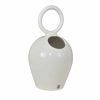 CLAY Lámpara de sobremesa diseño vintage forma de botijo cerámica blanco o terracota