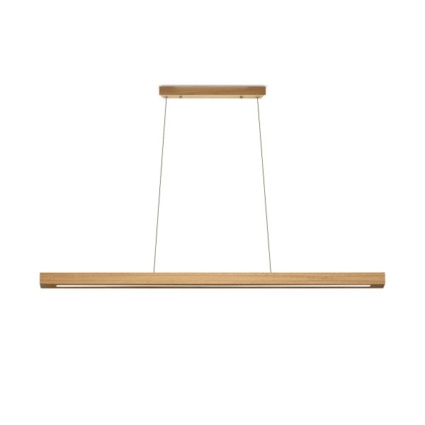 MD2431-NAT Lámpara de techo diseño nórdico 120 madera de fresno natural