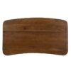 609727 Mesa de centro diseño rústico vintage 130 madera de mango marrón formas curvas