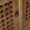 610040 Aparador diseño rústico oriental 153 madera reciclada natural puertas celosía