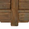 610041 Aparador gran tamaño diseño rústico oriental 200 madera reciclada acabado natural