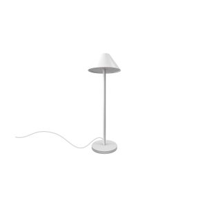 MT7015-WH Lámpara de sobremesa diseño moderno 37 metal blanco
