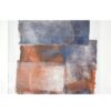 34SI23502 Cuadro abstracto LAR.2 66x100 acrílico sobre lienzo tonos ocres y azules