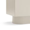 17309_TE Aparador de diseño minimalista TOTEM 110 lacado color arena - Imagen 5