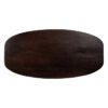 612442 Mesa de comedor de gran tamaño diseño vintage 200 madera de mango marrón