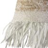 7983200 Lámpara de techo diseño vintage 95 pantalla sisal y rafia colores blanco y natural