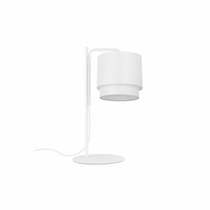 MT4533-WH Lámpara de sobremesa diseño moderno 55 metal y algodón blanco