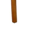 612650 Silla de diseño vintage madera de olmo color miel con ratán