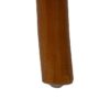 612652 Silla de diseño vintage madera de olmo color miel con ratán