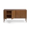 VERMONT Aparador de diseño nórdico y moderno 160 madera de roble natural