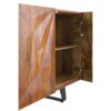 11480 Aparador de diseño rústico industrial 177 madera de mango con volúmenes