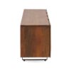 11481 Mueble de televisión diseño rústico industrial 177 madera de mango con volúmenes