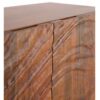 11482 Aparador de diseño rústico industrial 177 madera de mango relieve puertas