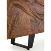 11482 Aparador de diseño rústico industrial 177 madera de mango relieve puertas