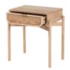 418027 Mesita de noche diseño nórdico 54 madera con cajón
