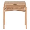 418027 Mesita de noche diseño nórdico 54 madera con cajón