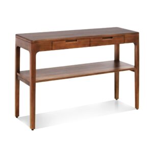 6110110 Consola de diseño colonial OPORTO 120 madera de caoba