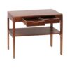 6110110 Consola de diseño colonial OPORTO 120 madera de caoba