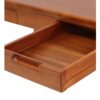 6110120 Mesa de centro de diseño colonial OPORTO 120 madera de caoba