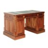 6110201 Escritorio de diseño clásico VICTORIAN 140 madera de caoba con tallas