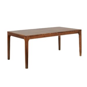 6110801 Mesa de comedor extensible diseño colonial OPORTO 180-240 madera de caoba