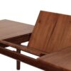 6110801 Mesa de comedor extensible diseño colonial OPORTO 180-240 madera de caoba